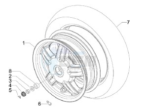 S 125 4T Vietnam drawing Rear Wheel