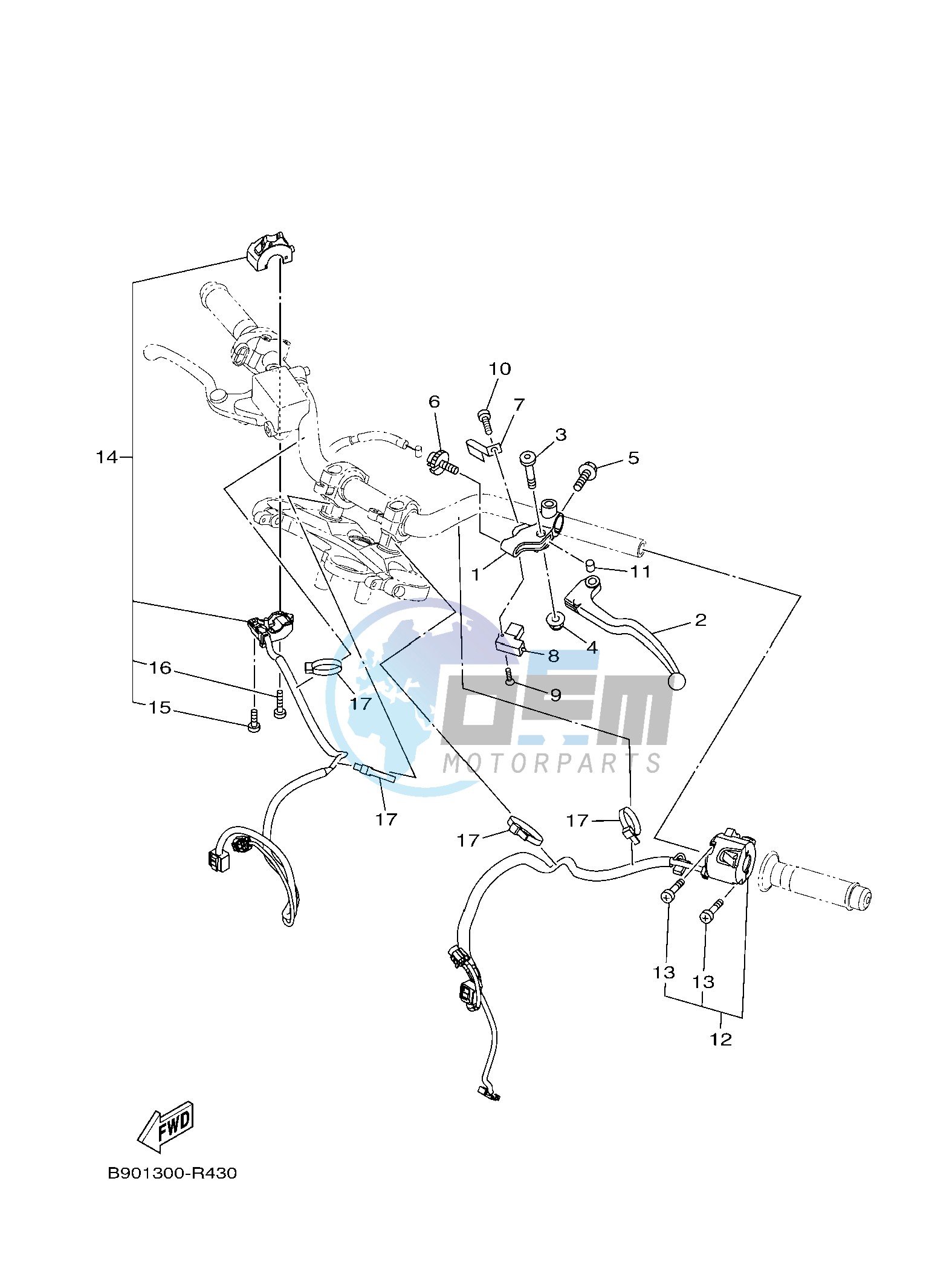 HANDLE SWITCH & LEVER