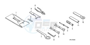 CBR1000RR9 UK - (E / MKH REP) drawing TOOLS