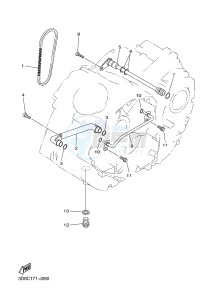 XVS1300A MIDNIGHT STAR (12C6) drawing OIL PUMP