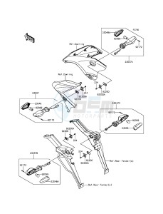 VERSYS 650 KLE650EGF XX (EU ME A(FRICA) drawing Turn Signals