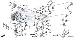 VFR1200XDH 2ED - (2ED) drawing ABS MODULATOR