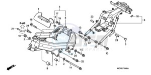 VFR8009 Ireland - (EK / MME TWO) drawing FRAME BODY