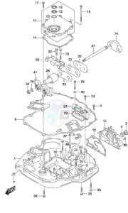 DF 225 drawing Engine Holder