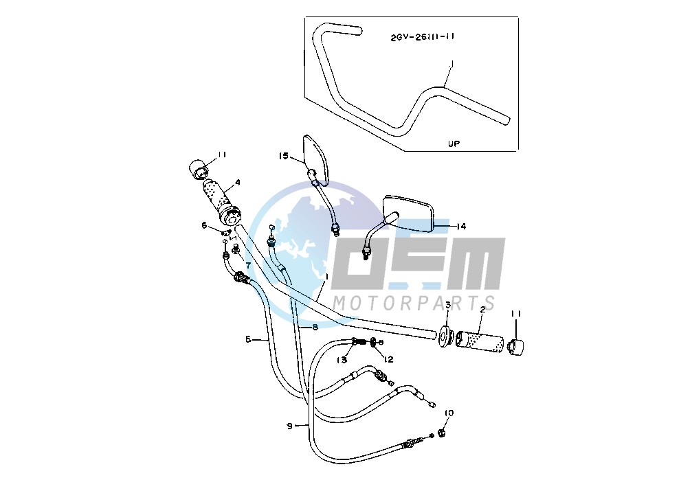 STEERING HANDLE -CABLE