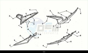 JOYRIDE 300 (LJ30W1-EU) (M2) drawing SIDE COVER