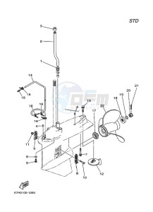 Z175G drawing LOWER-CASING-x-DRIVE-2