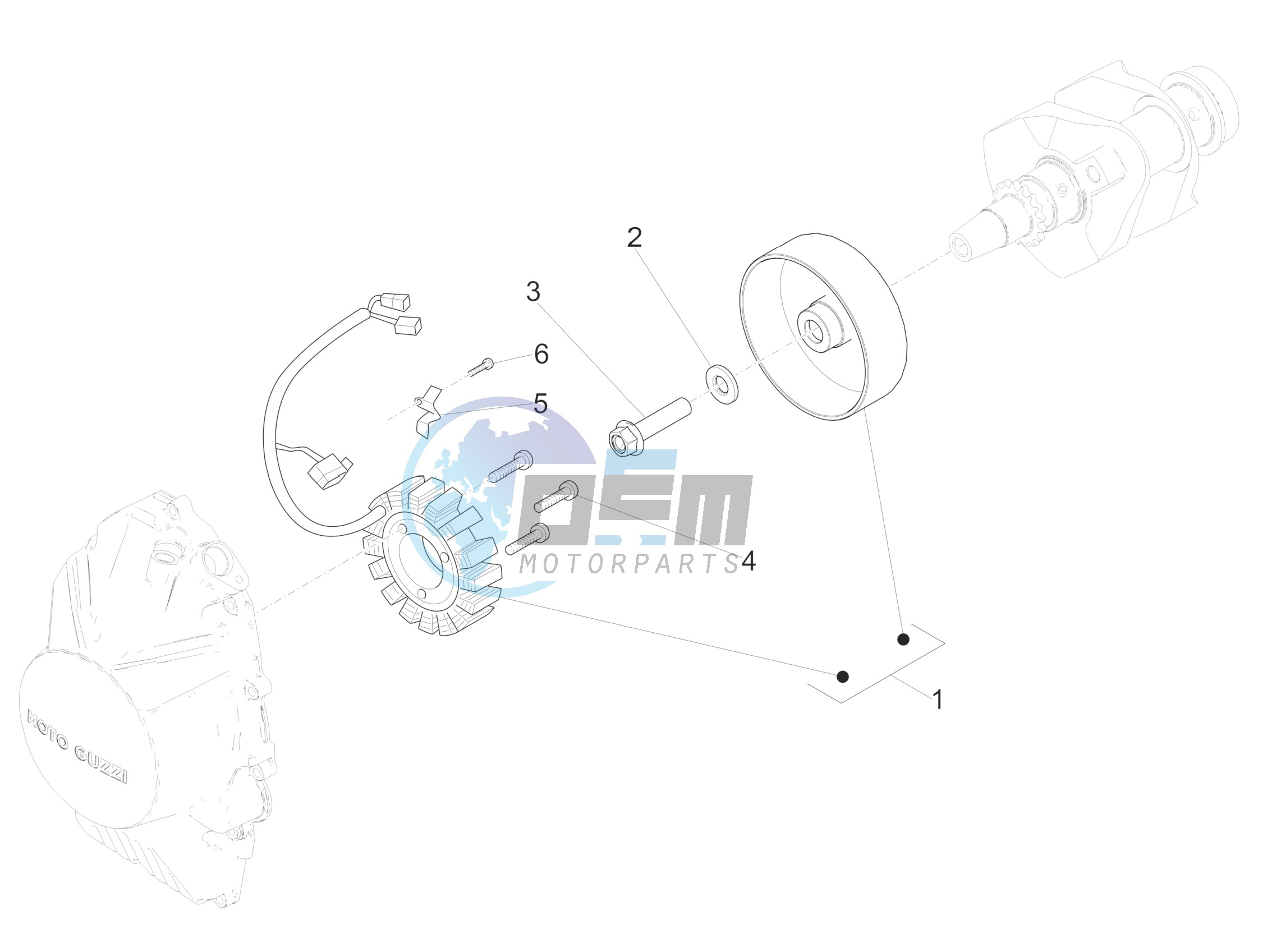 Cdi magneto assy / Ignition unit