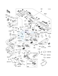 KAF 620 M [MULE 4010 4X4] (M9F) MAF drawing CHASSIS ELECTRICAL EQUIPMENT