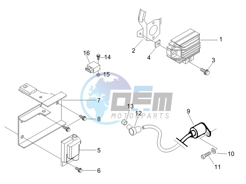 Voltage Regulators - Electronic Control Units (ecu) - H.T. Coil