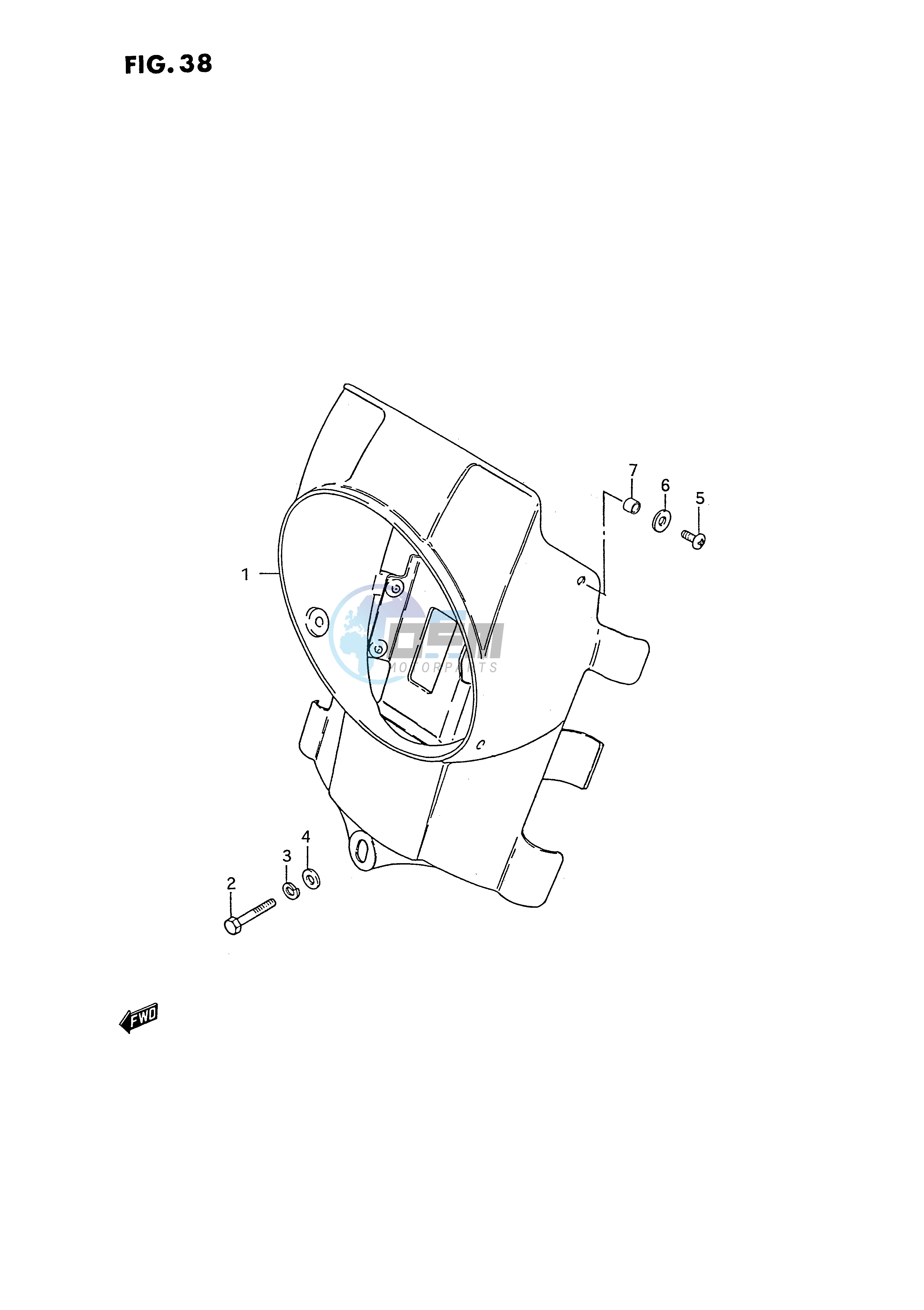 HEADLAMP HOUSING