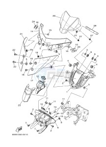 MTN-1000D MT-10 SP MT-10 SP (BW84) drawing COWLING 2