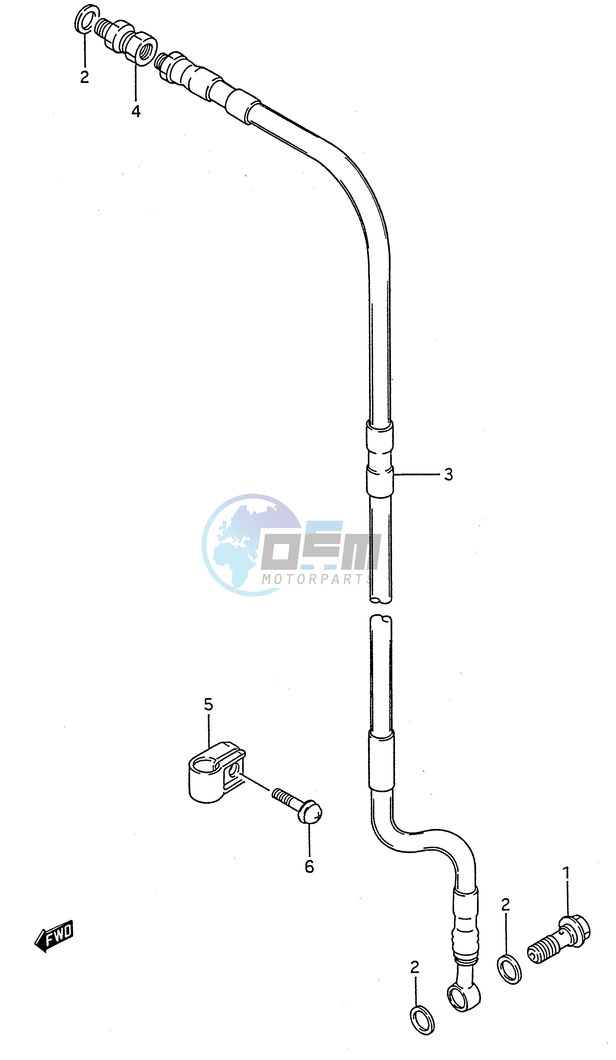 FRONT BRAKE HOSE