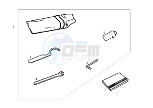 BOULEVARD - 200 drawing WORKSHOP SERVICE TOOLS