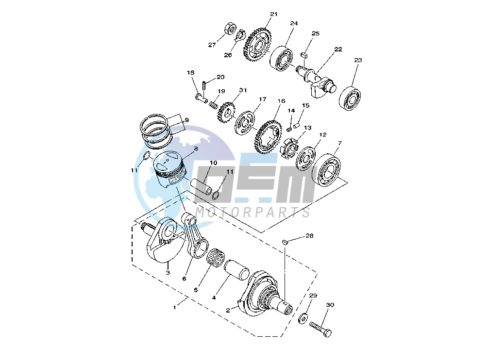 CRANKSHAFT PISTON