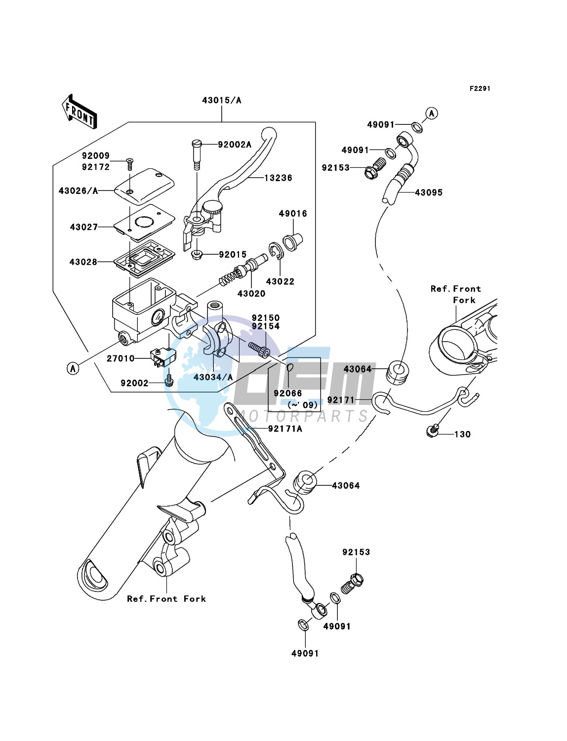 Front Master Cylinder