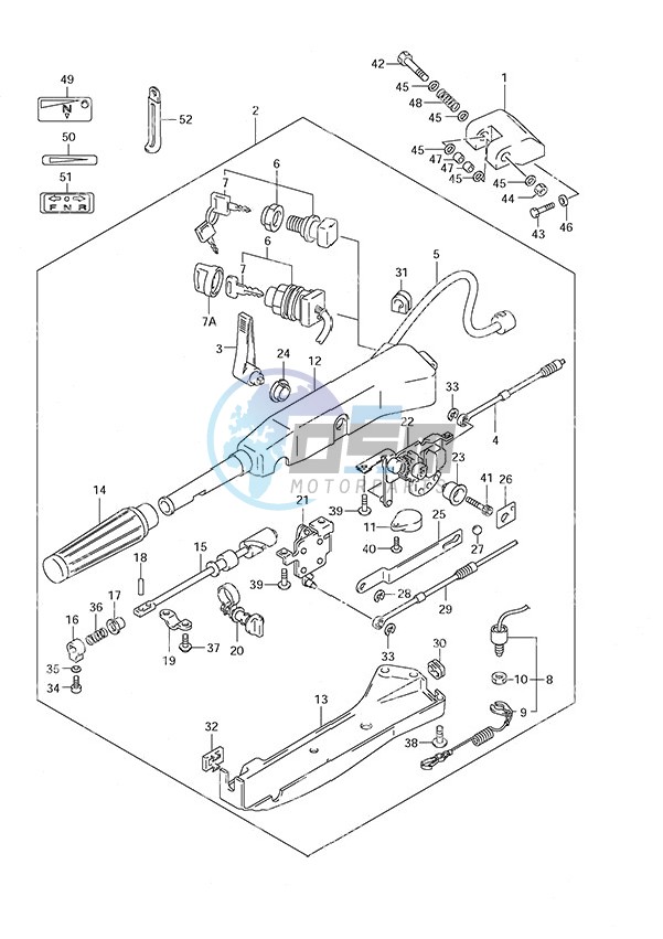 Tiller Handle