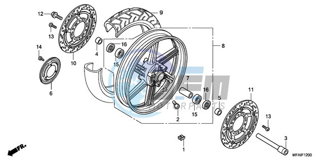 FRONT WHEEL