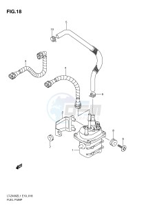 LT-Z400 (E19) drawing FUEL PUMP