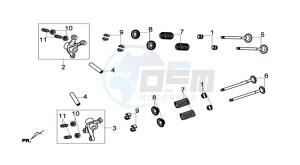 GTS 125I ABS drawing VALVES