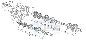 W4 6V 50 drawing GEAR BOX 6 SPEED