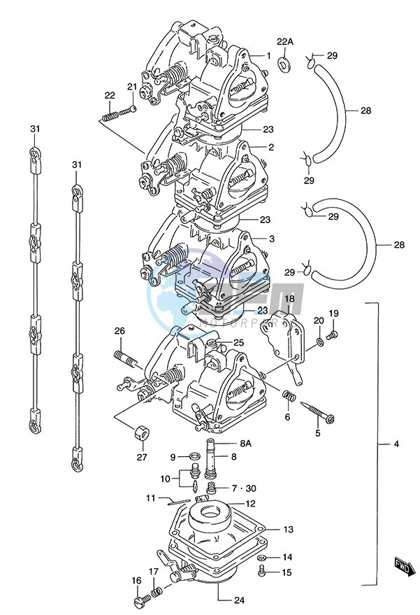 Carburetor (1986 to 1997)