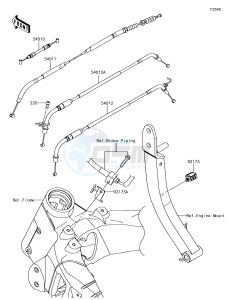 Z1000 ZR1000HHF XX (EU ME A(FRICA) drawing Cables