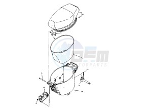 YA ZA JOG Z 50 drawing SEAT-CARRIER