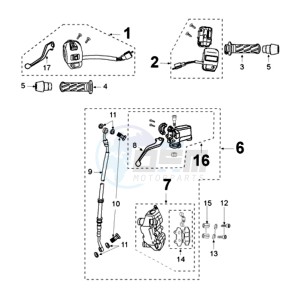 FIGHT 3 A DARKSIDE drawing BRAKE SYSTEM