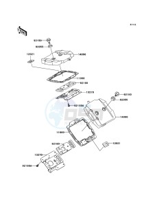 VN800 CLASSIC VN800B6F GB XX (EU ME A(FRICA) drawing Cylinder Head Cover