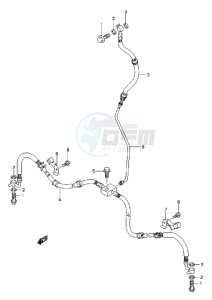 LT-A750X drawing FRONT BRAKE HOSE