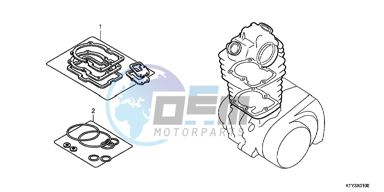 GASKET KIT A