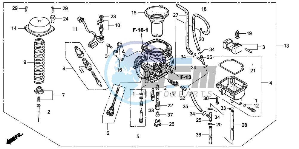 CARBURETOR (CBF2504)