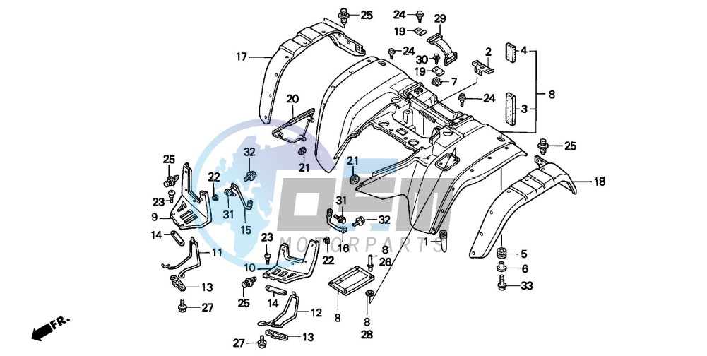 REAR FENDER