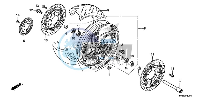 FRONT WHEEL