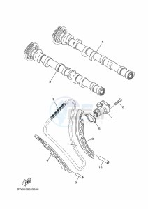 MT-10 MTN1000 (B5Y1) drawing CAMSHAFT & CHAIN