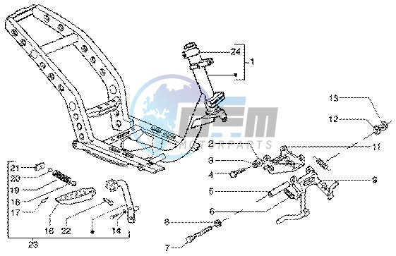 Chassis - Central stand