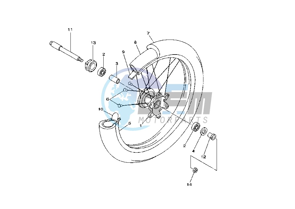 FRONT WHEEL