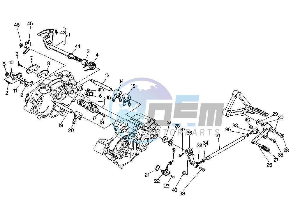 GEAR CHANGE MECHANISM