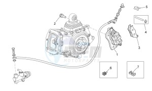 Stelvio 1200 8V STD - NTX drawing Rear brake caliper