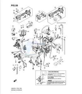 AN650 drawing WIRING HARNESS (AN650AL1 E19)