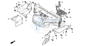 GL1500A GOLDWING ASPENCADE drawing CHAMBER PROTECTOR