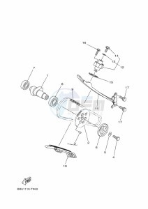 YFM450FWBD KODIAK 450 EPS (BEY1) drawing CAMSHAFT & CHAIN