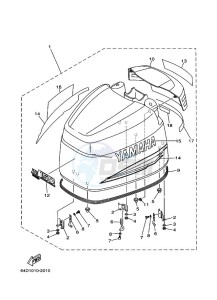 150FETOX drawing FAIRING-UPPER