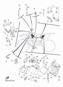 WR450F (B7R4) drawing ELECTRICAL 2