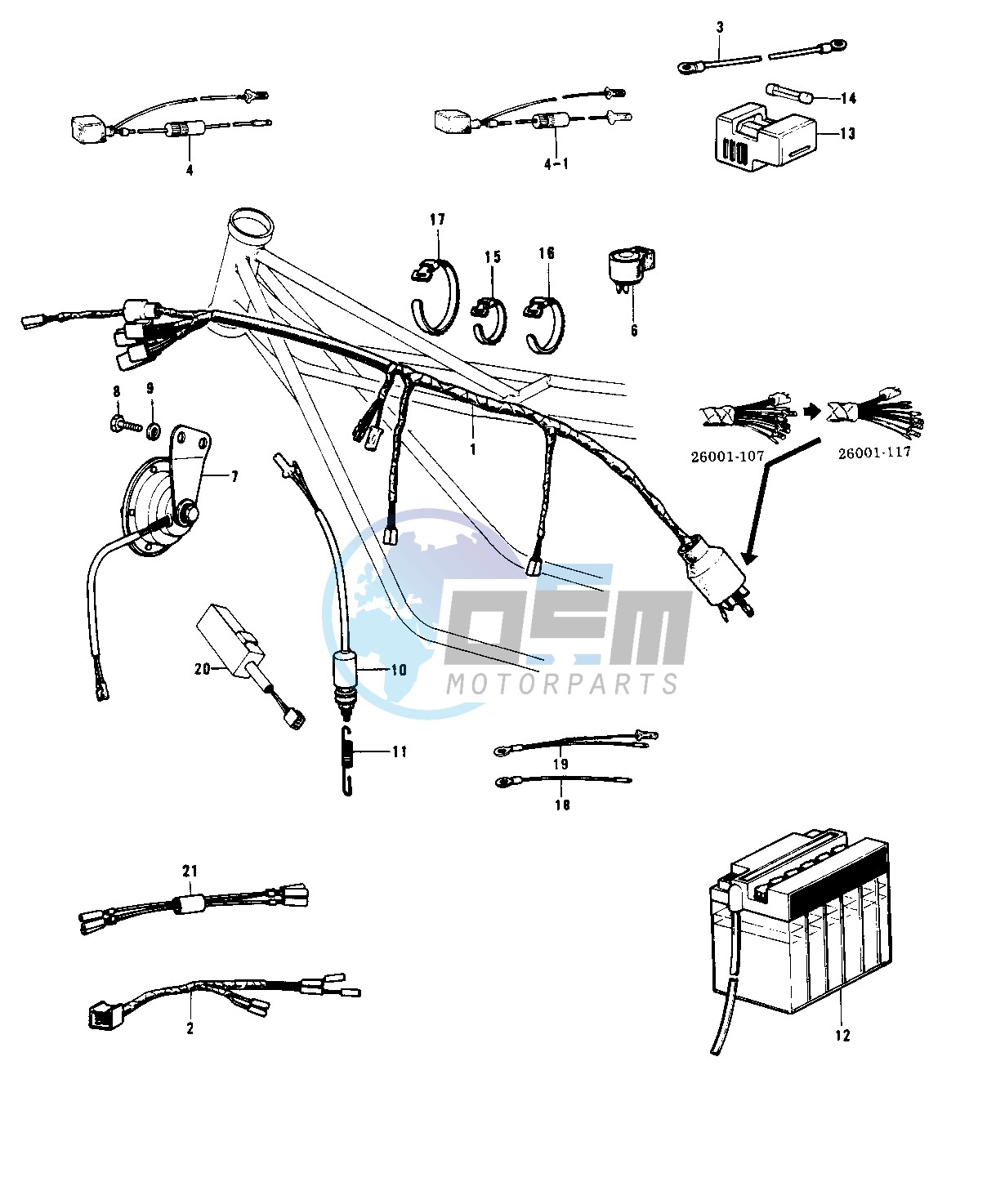 CHASSIS ELECTRICAL EQUIPMENT -- H1-D_E_F- -