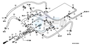 ST13009 Europe Direct - (ED / MME) drawing WATER PIPE