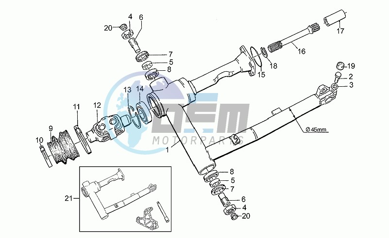 Swing arm, 2nd series