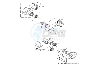 FZS 1000 drawing FLASHER LIGHT