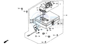 CB250P drawing BRIEF BOX